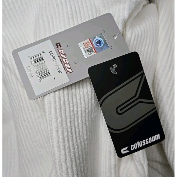 Iowa State Cyclones Colosseum Waffle Knit Thermal Shirt, Sz XL, White, 114166 - Picture 7 of 8